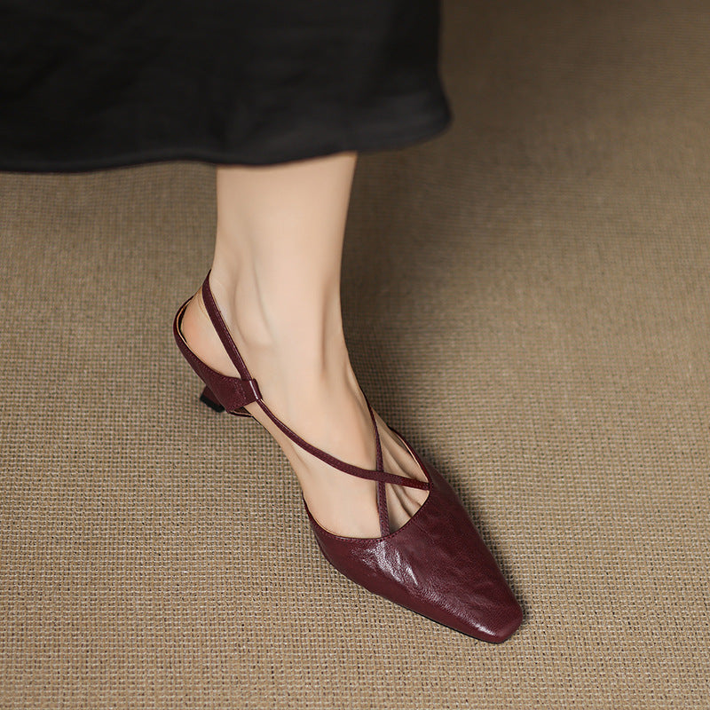 Anna-Berg | Genuine Leather Heels