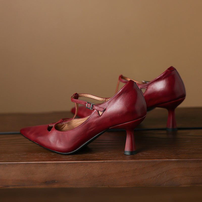 Anna-Berg | Genuine Leather Pumps