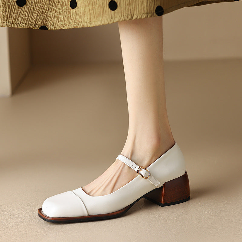 Anna-Berg | Genuine Leather Heels