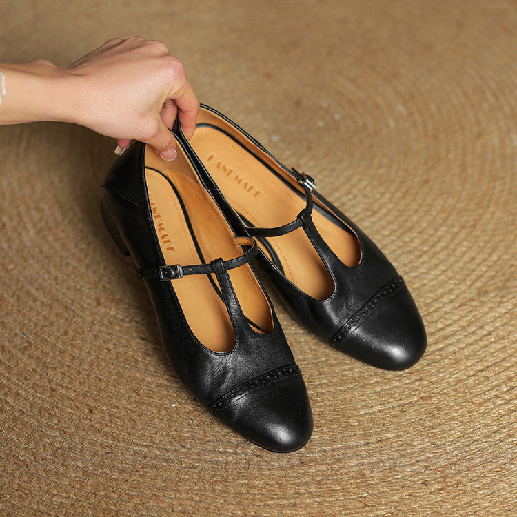 Anna-Berg | Genuine Leather Flats