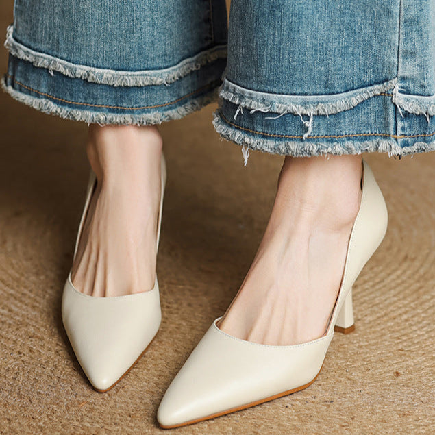 Anna-Berg | Leather Heels