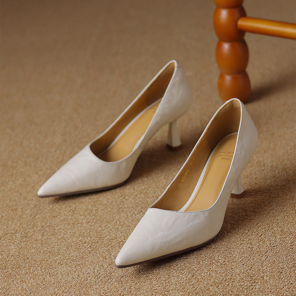 Anna-Berg | Genuine Leather Heels