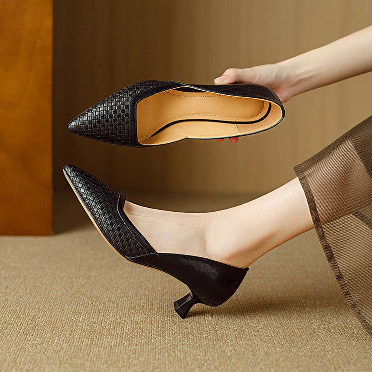 Anna-Berg | Genuine Leather Heels