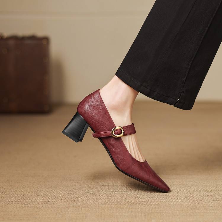 Anna-Berg | Genuine Leather Heels