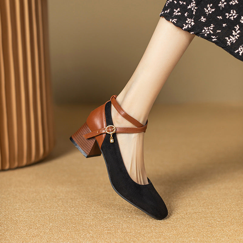 Anna-Berg | Suede Heels