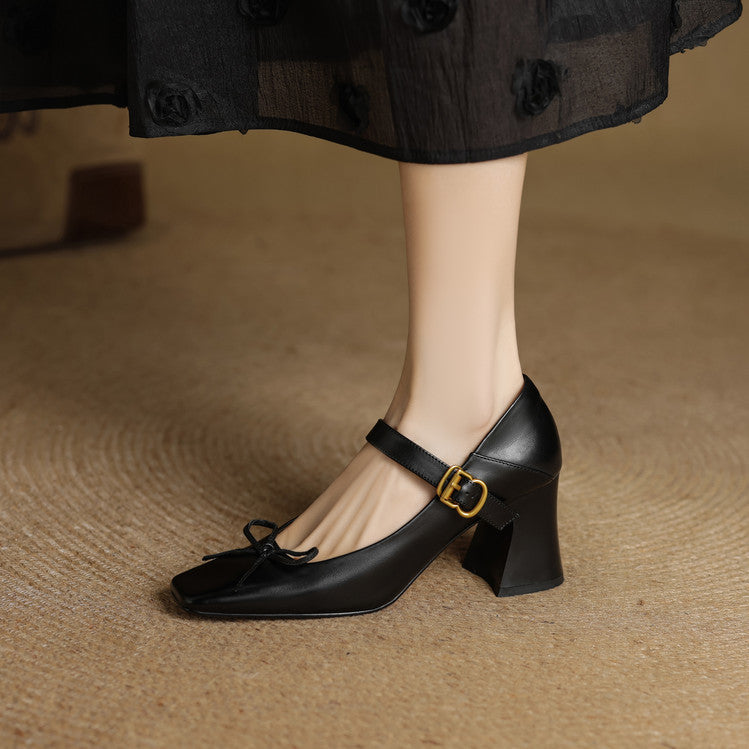 Anna-Berg | Genuine Leather Heels