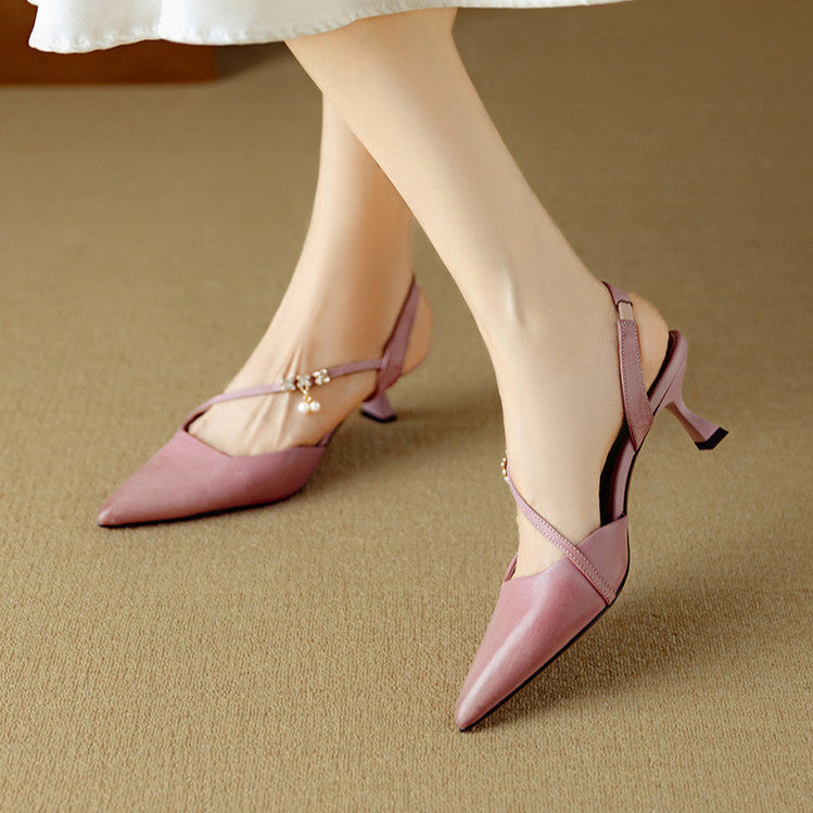 Anna-Berg | Leather Heels
