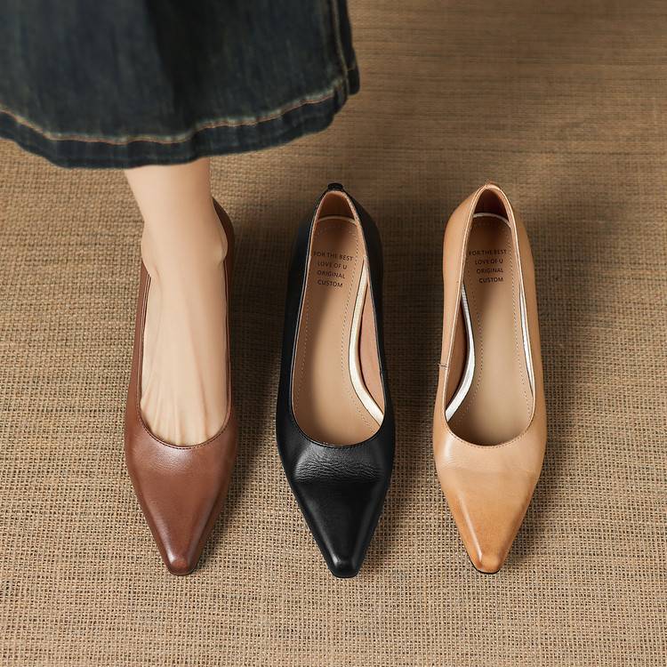 Anna-Berg | Genuine Leather Heels