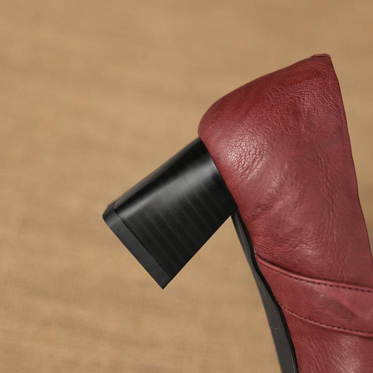 Anna-Berg | Genuine Leather Heels