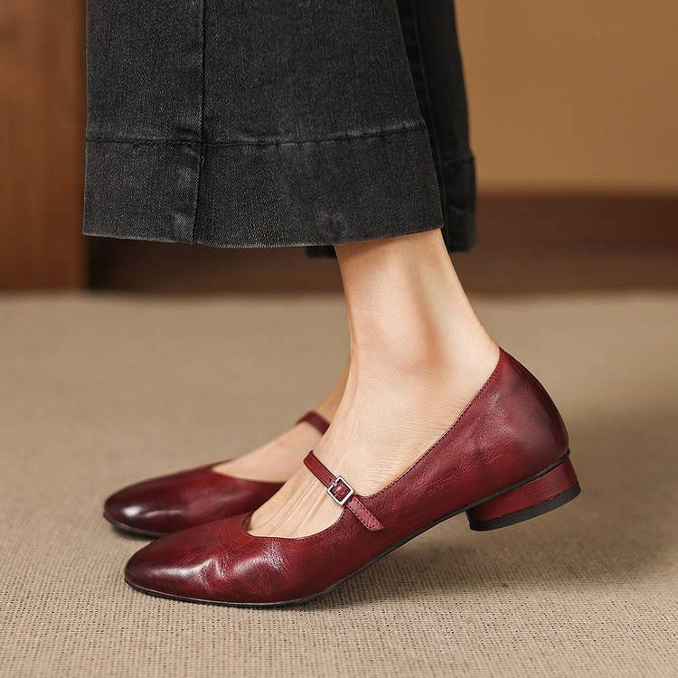 Anna-Berg | Genuine Leather Flats