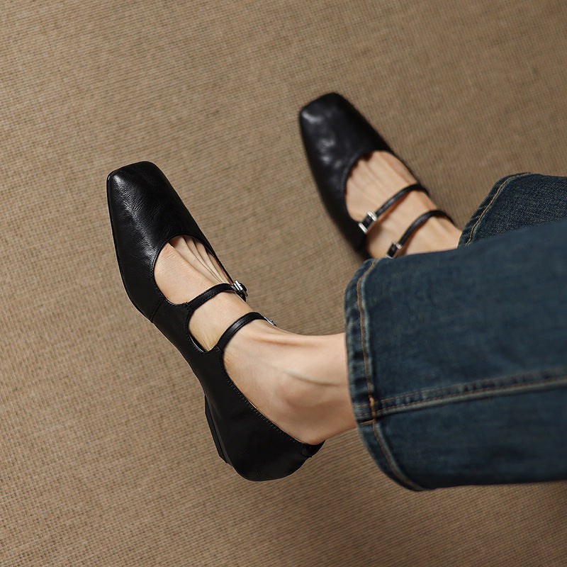 Anna-Berg | Genuine Leather Flats