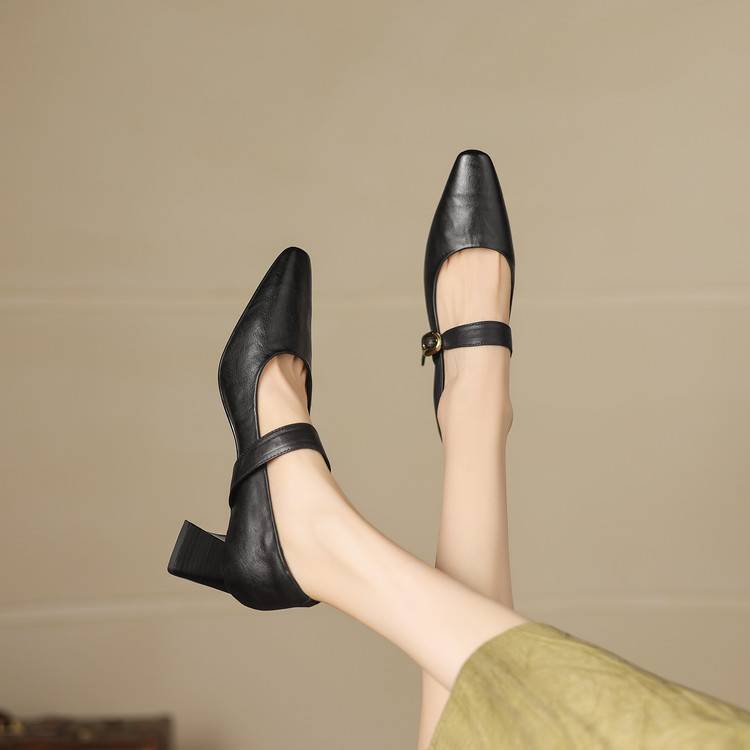 Anna-Berg | Genuine Leather Heels
