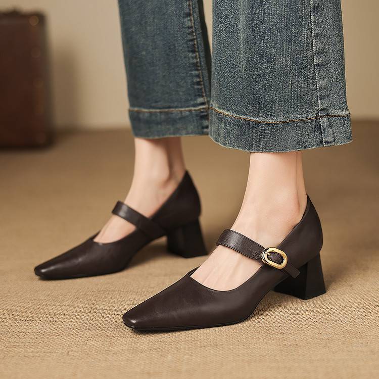 Anna-Berg | Genuine Leather Heels