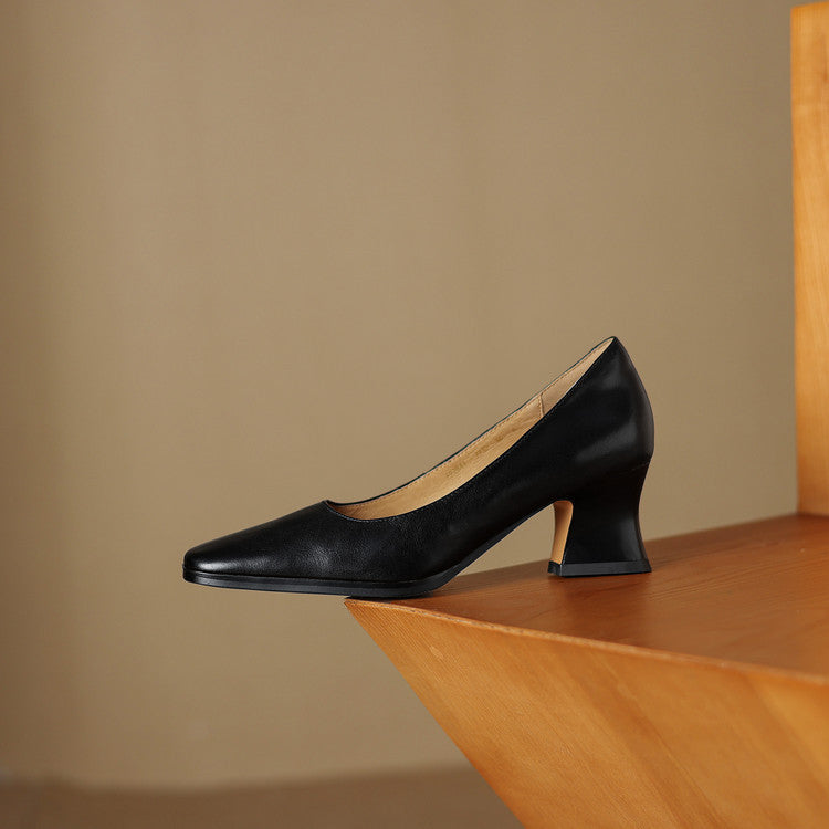 Anna-Berg | Genuine Leather Heels