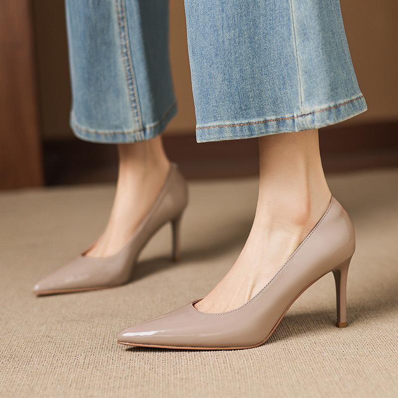 Anna-Berg | Genuine Leather Heels