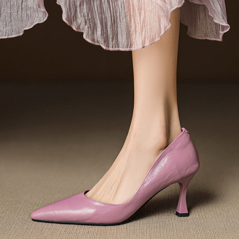 Anna-Berg | Genuine Leather Heels