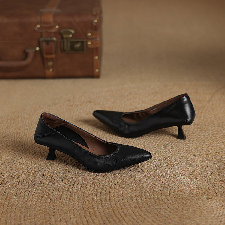 Anna-Berg | Leather Heels