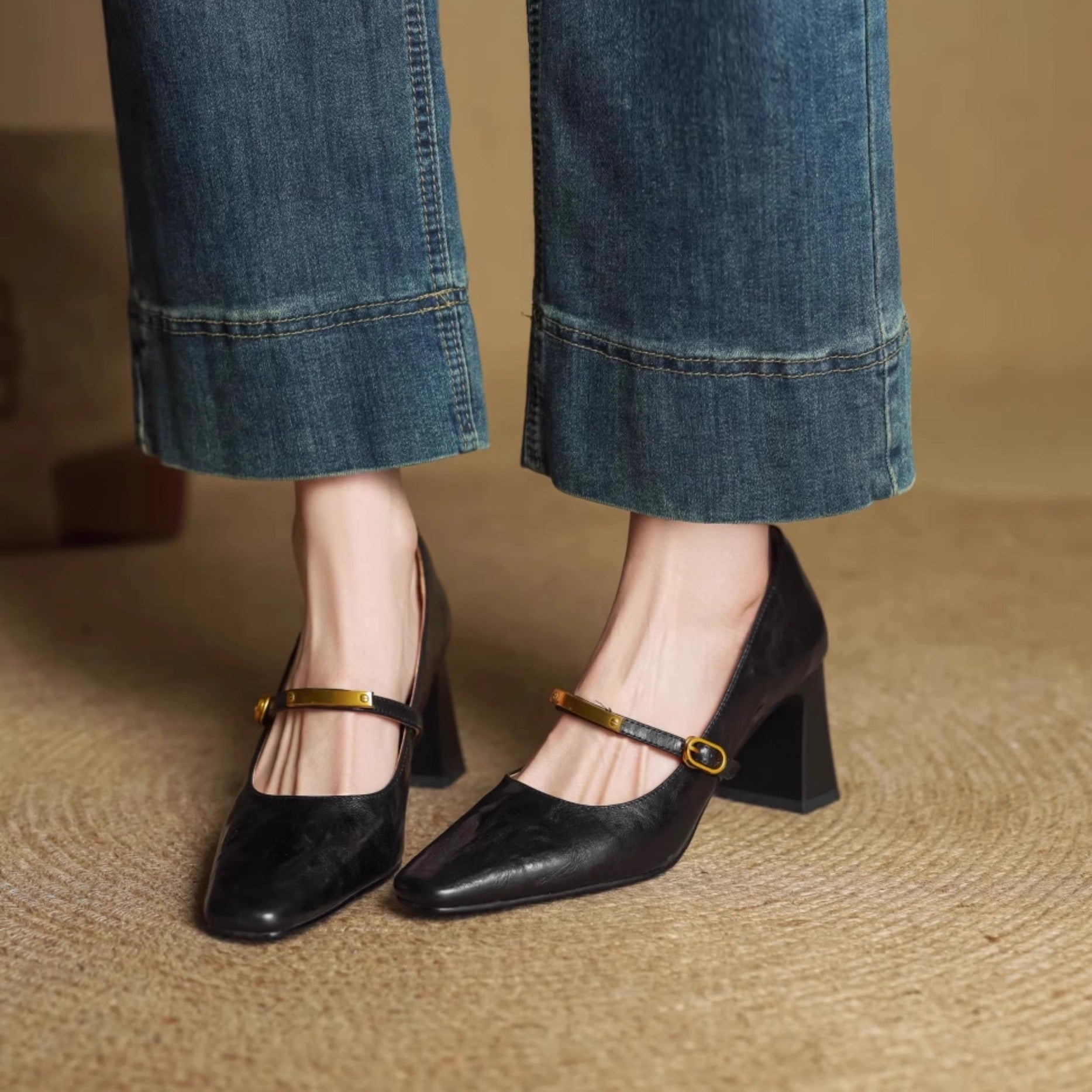 Anna-Berg | Genuine Leather Heels