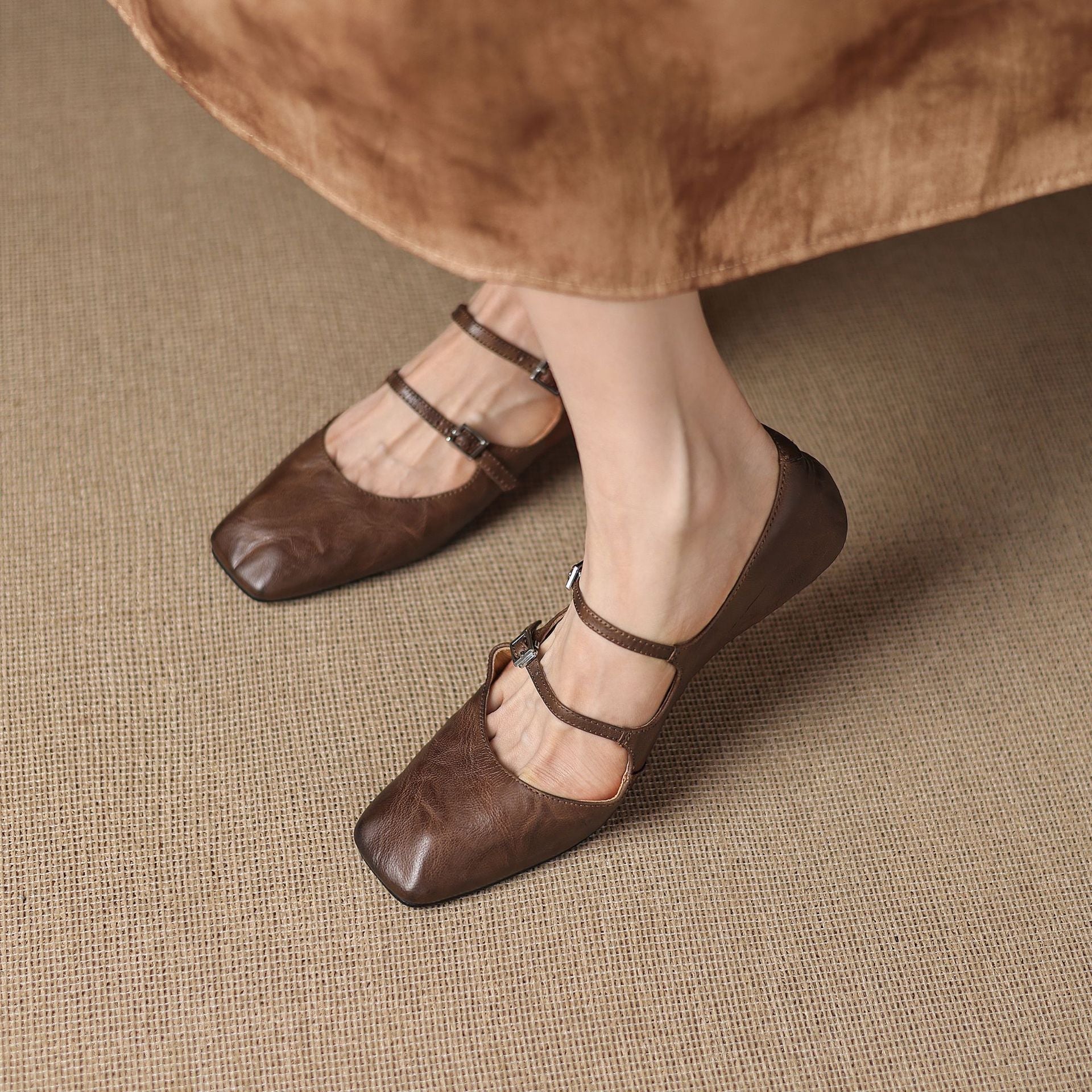 Anna-Berg | Genuine Leather Flats