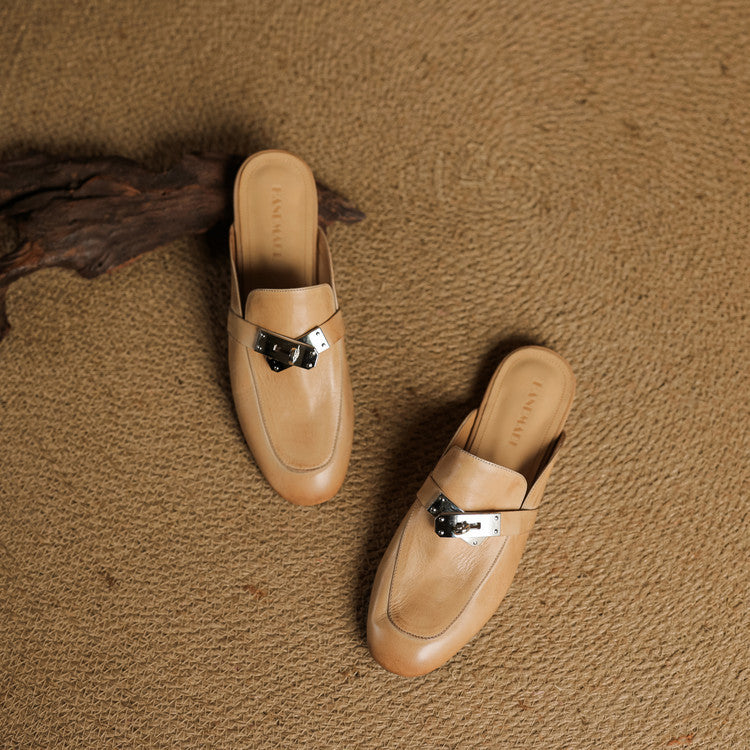 Anna-Berg | Genuine Leather Mules