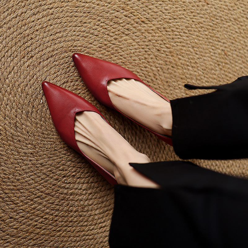 Anna-Berg | Genuine Leather Heels
