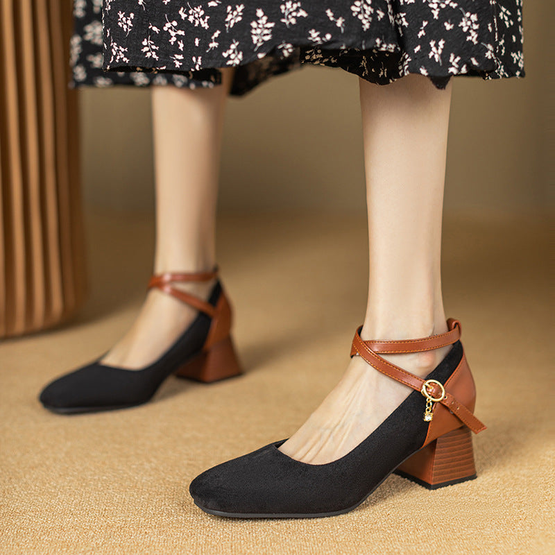 Anna-Berg | Suede Heels
