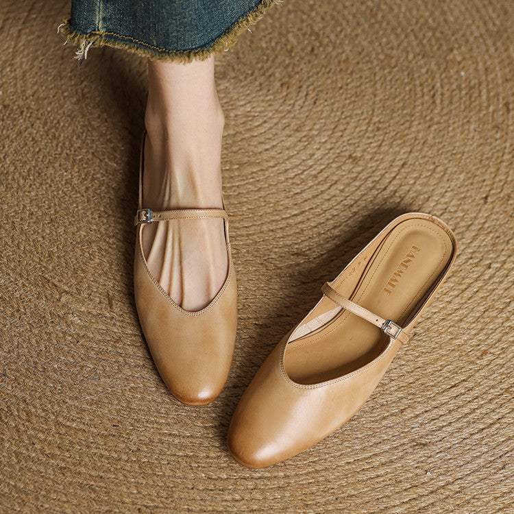 Anna-Berg | Genuine Leather Mules