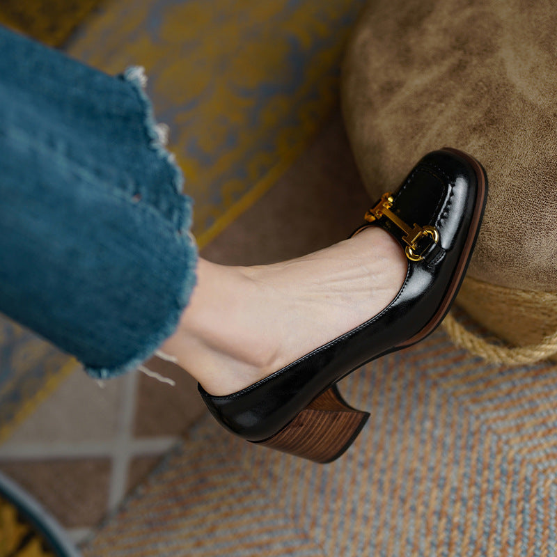 Anna-Berg | Genuine Leather Heels