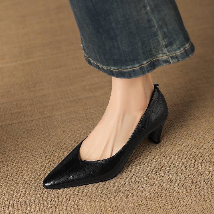 Anna-Berg | Genuine Leather Heels