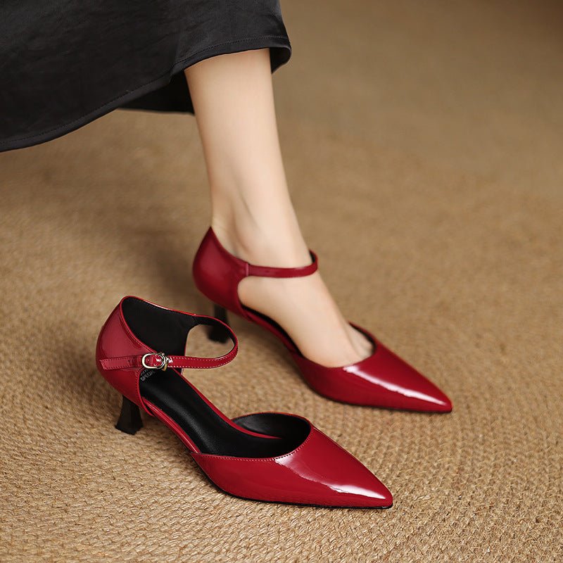 Anna-Berg | Genuine Leather Heels
