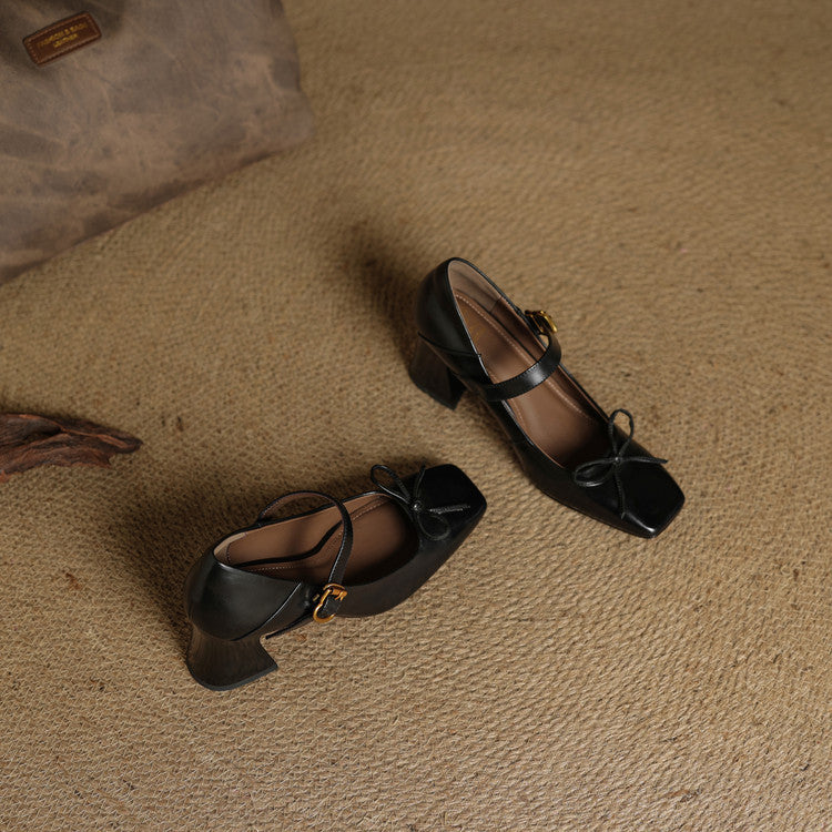 Anna-Berg | Genuine Leather Heels