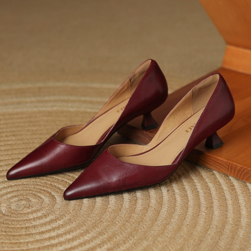 Anna-Berg | Genuine Leather Heels