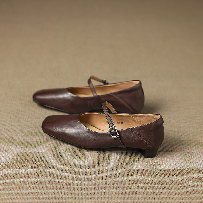 Anna-Berg | Genuine Leather Flats