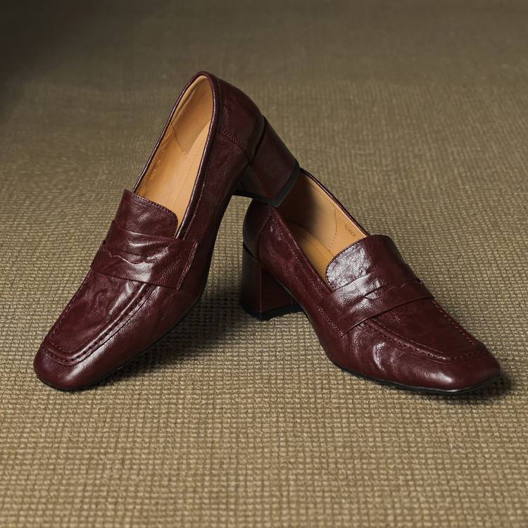 Anna-Berg | Genuine Leather Heels