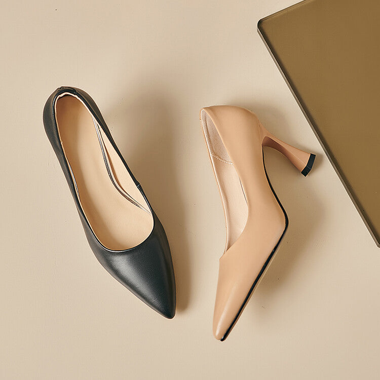 Anna-Berg | Genuine Leather Heels