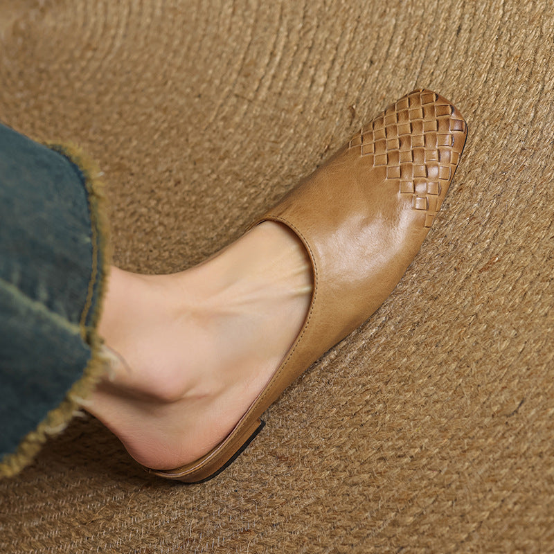 Anna-Berg | Mules + Genuine Leather