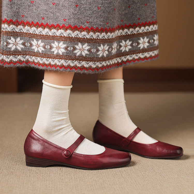 Anna-Berg | Genuine Leather Flats
