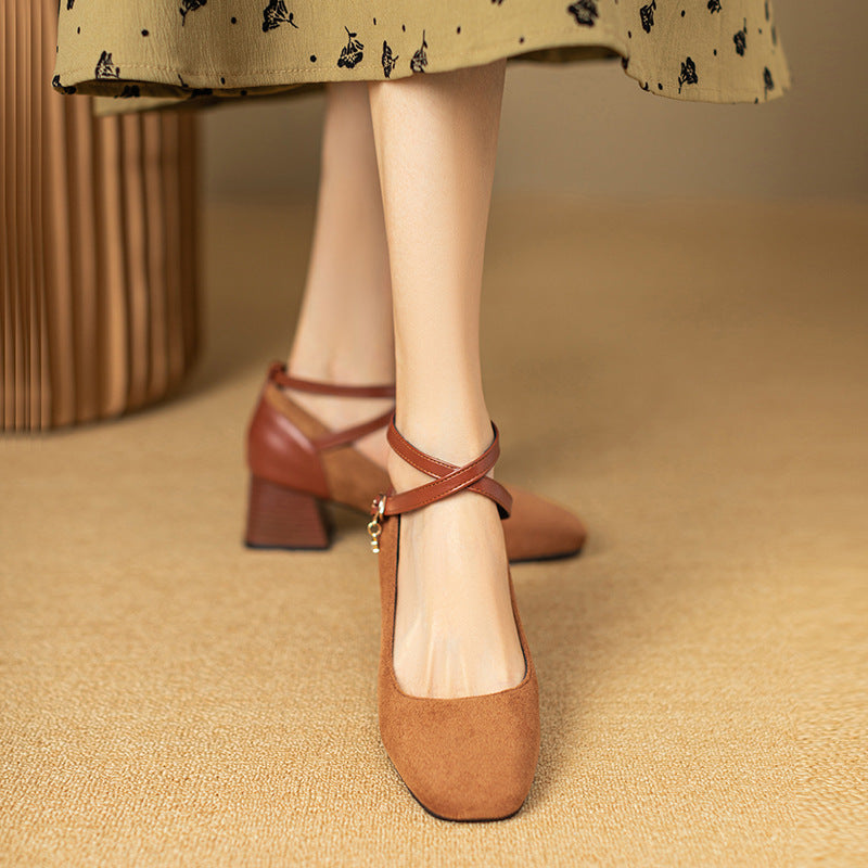 Anna-Berg | Suede Heels