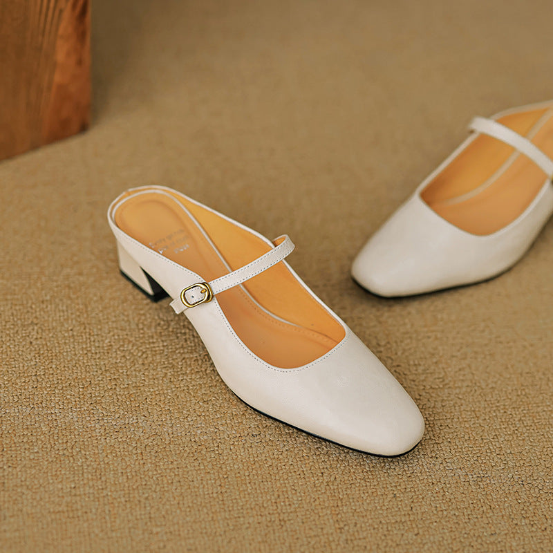 Anna-Berg | Genuine Leather Mules