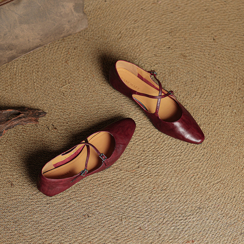 Anna-Berg | Genuine Leather Flats