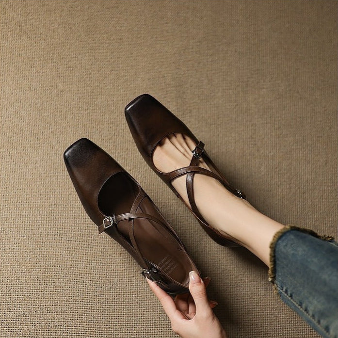 Anna-Berg | Genuine Leather Heels