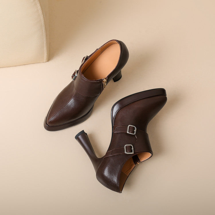 Anna-Berg | Genuine Leather Heels