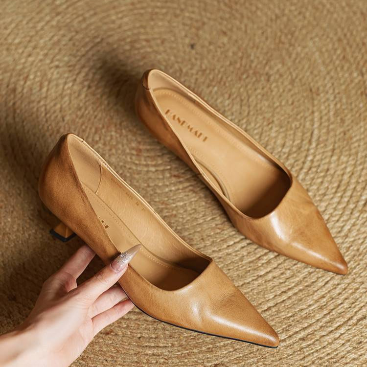 Anna-Berg | Genuine Leather Heels