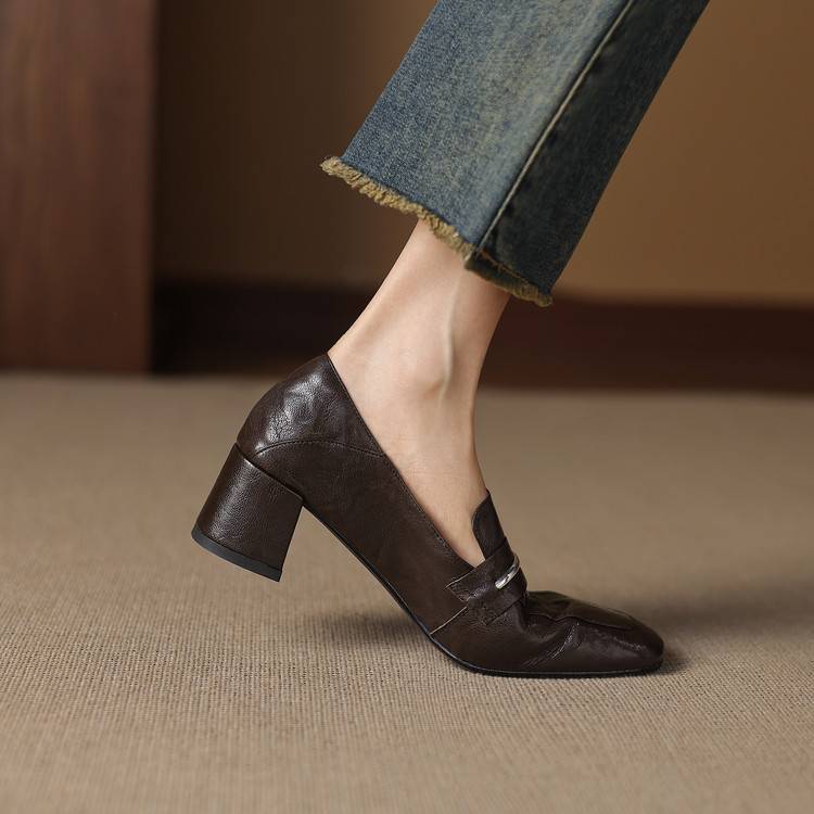 Anna-Berg | Leather Heel