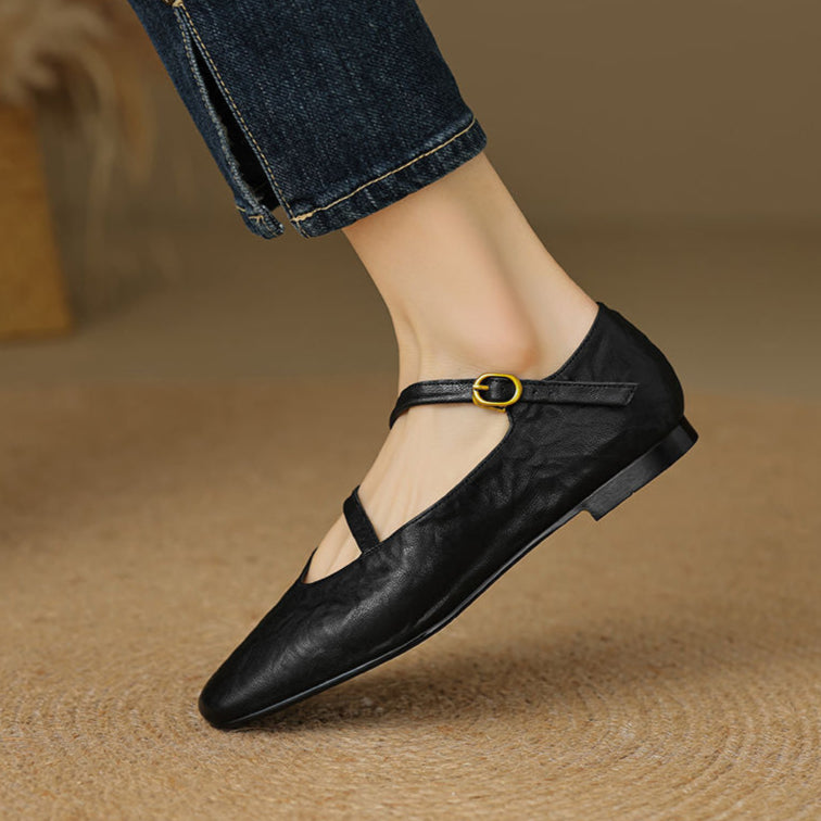 Anna-Berg | Genuine Leather Flats