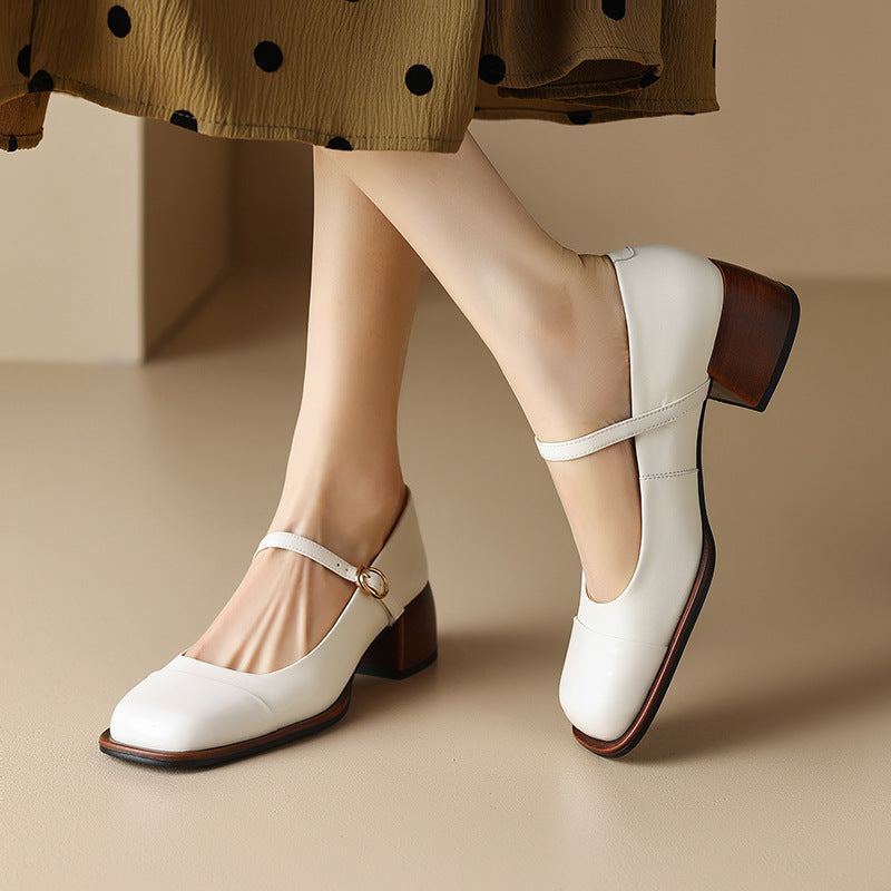 Anna-Berg | Genuine Leather Heels