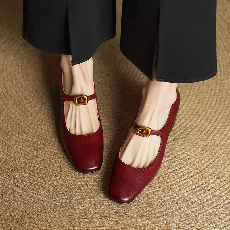 Anna-Berg | Genuine Leather Heels