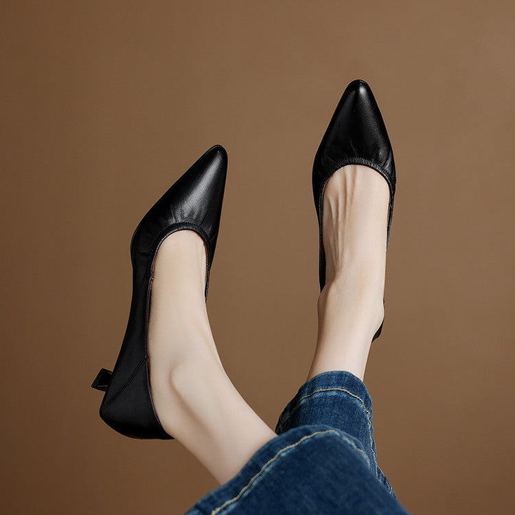 Anna-Berg | Leather Heels
