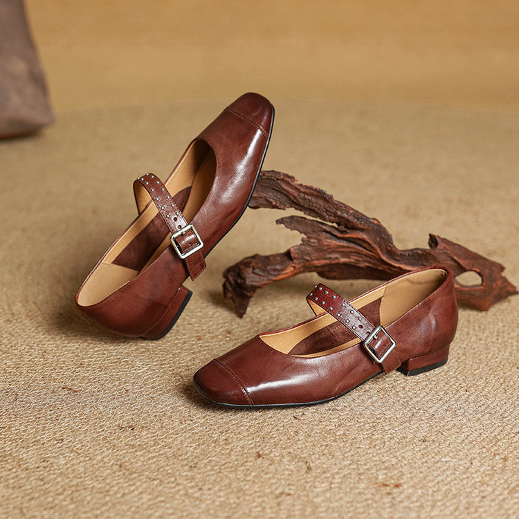Anna-Berg | Genuine Leather Heels