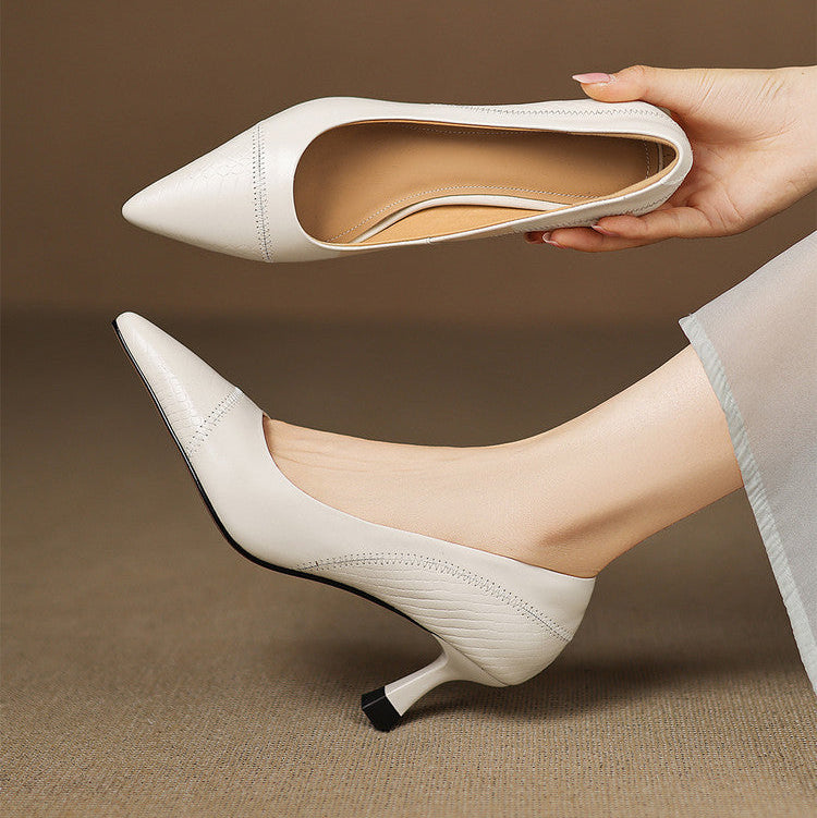 Anna-Berg | Genuine Leather Heels